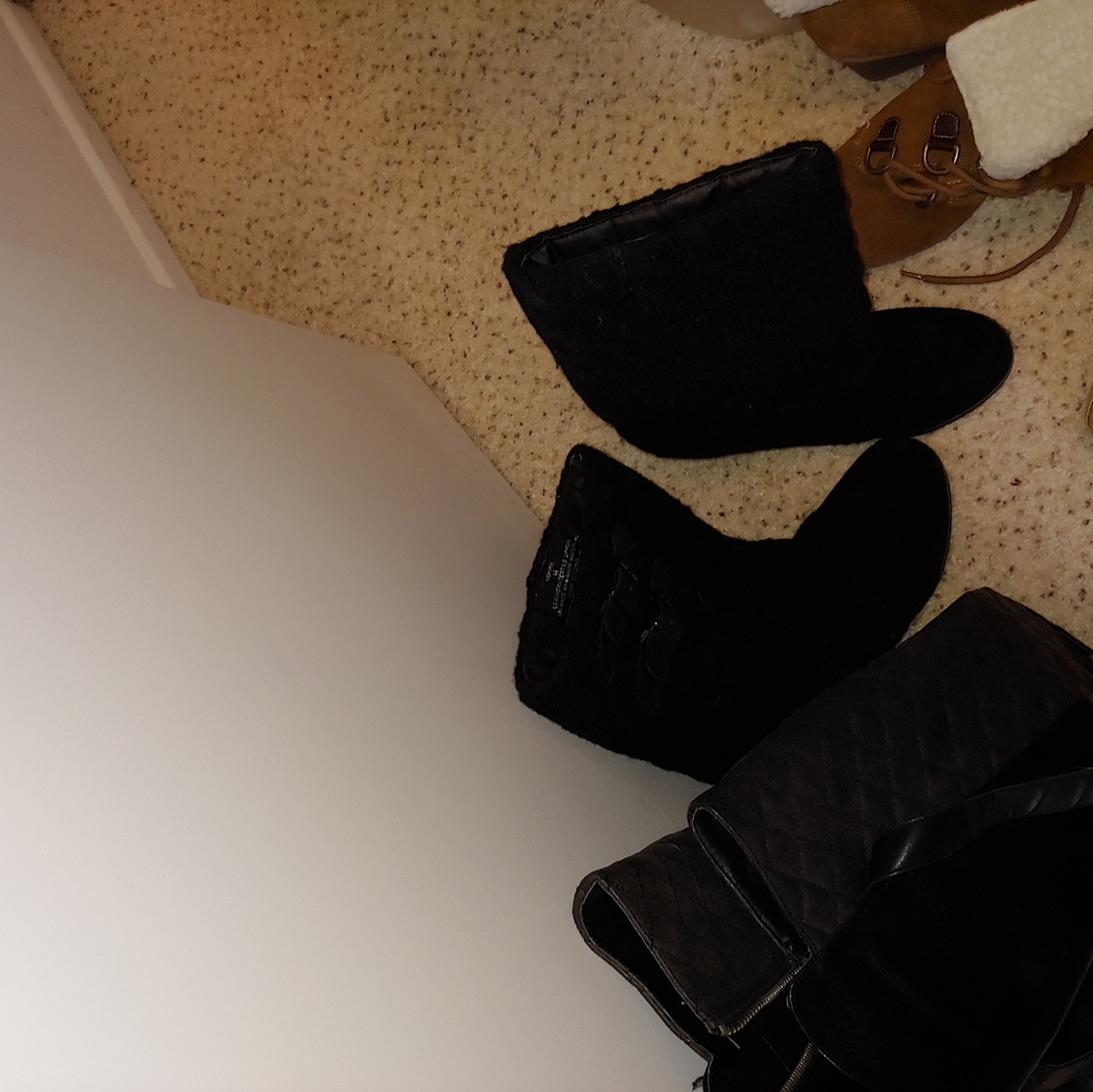 Boots high heels